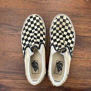 Checkered Vans